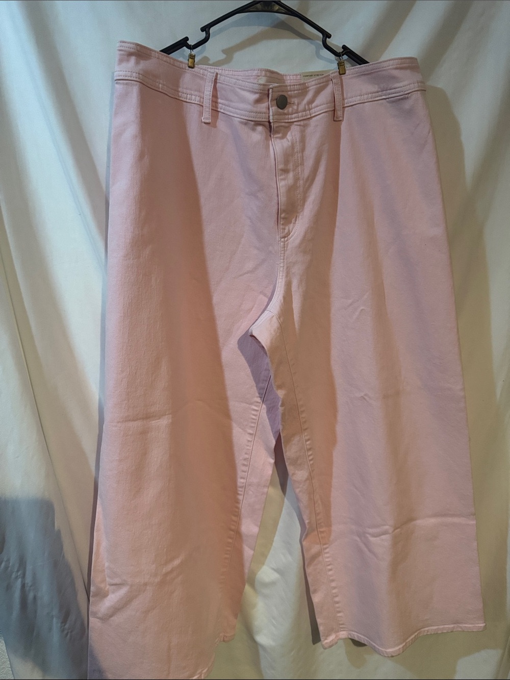 Universal Thread Light Pink Wide-Leg Jeans